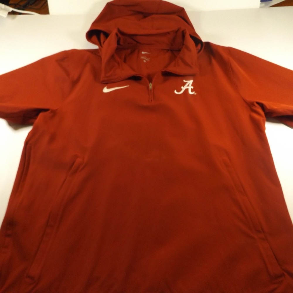 Alabama Crimson Tide Nike Hooded 1/4 Zip Size L